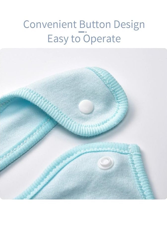 DOOKOO 3 Pack Baby Bandana Baby Bibs Drool Bibs 100% Cotton for Boys Girls Unisex for Teething and Drooling - Image 4