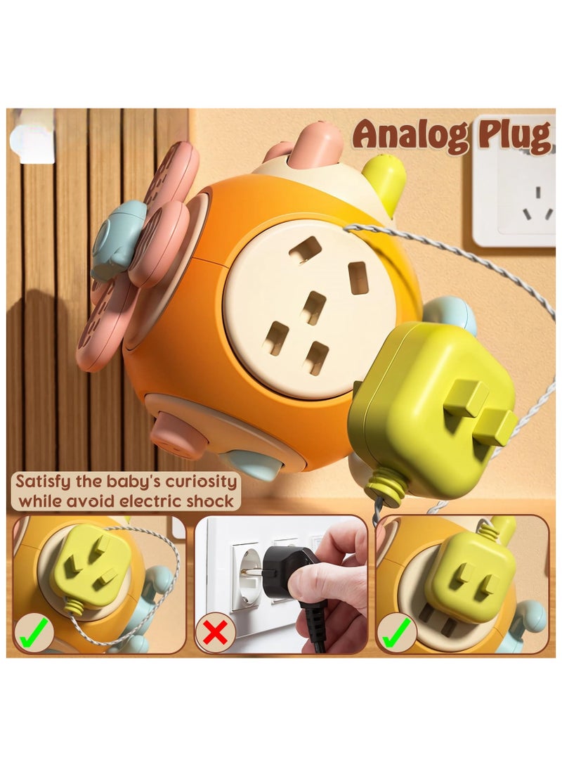 Mr. Penda Activity Cube 6-in-1 Busy Cube for Kids, Fidget Cube Toy, Busy Cube for Toddlers Fine Motor Skills Toy, Travel Toy, Montessori Learning Toy (Random Color) - Image 5