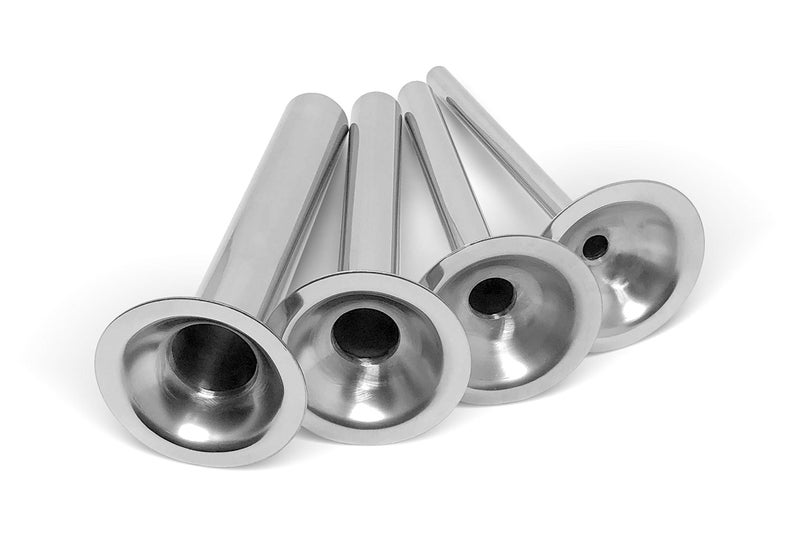 Tesor #10/#12 Stainless Steel Sausage Stuffing Tubes for Meat Grinder (Set of 4) - Image 2
