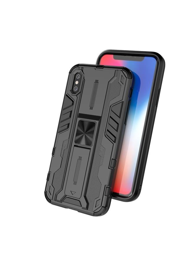 اس-توب جراب لهاتف iPhone XS Max Supersonic PC + TPU جراب واقٍ مقاوم للصدمات مع حامل - Image 5