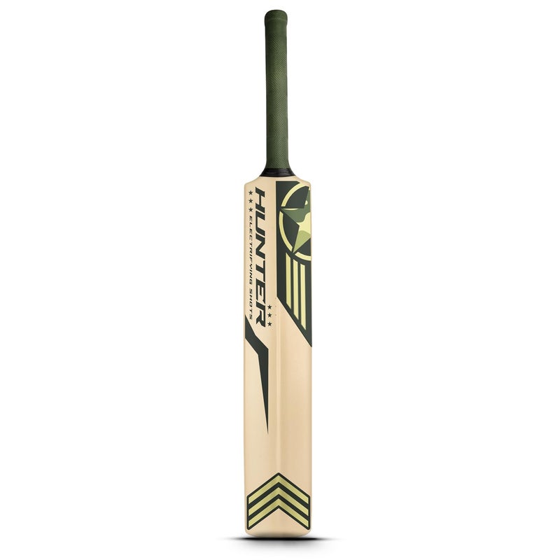 WILLAGE Hunter Cricket Bat for Adults Plastic Tennis Cricket Bat for Mens Heavy Plastic Cricket Bats with Grip for Gully Cricket, Tournament Match Standard Full Size Tennis Ball Bat - Image 4