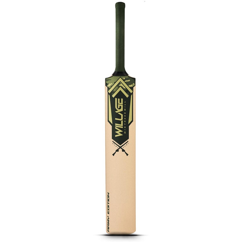 WILLAGE Hunter Cricket Bat for Adults Plastic Tennis Cricket Bat for Mens Heavy Plastic Cricket Bats with Grip for Gully Cricket, Tournament Match Standard Full Size Tennis Ball Bat - Image 1
