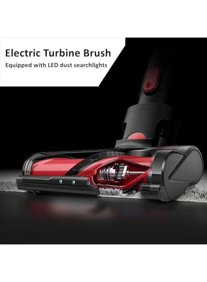 سنشر مكنسة كهربائية لاسلكية 30 كيلو باسكال، تصميم 4 في 1 خفيفة الوزن، مزودة بمحرك قوي 350 واط وبطارية قابلة للفصل، مثالية للمنزل والسيارة والسجاد وشعر الحيوانات الأليفة - Image 5