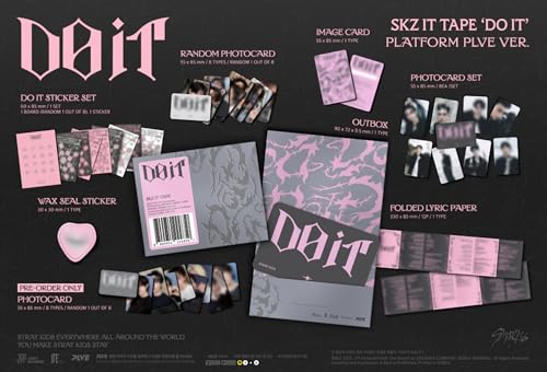 Koread Stray Kids SKZ IT TAPE DO IT Album (PLATFORM PLVE - Random Ver.) - Image 2