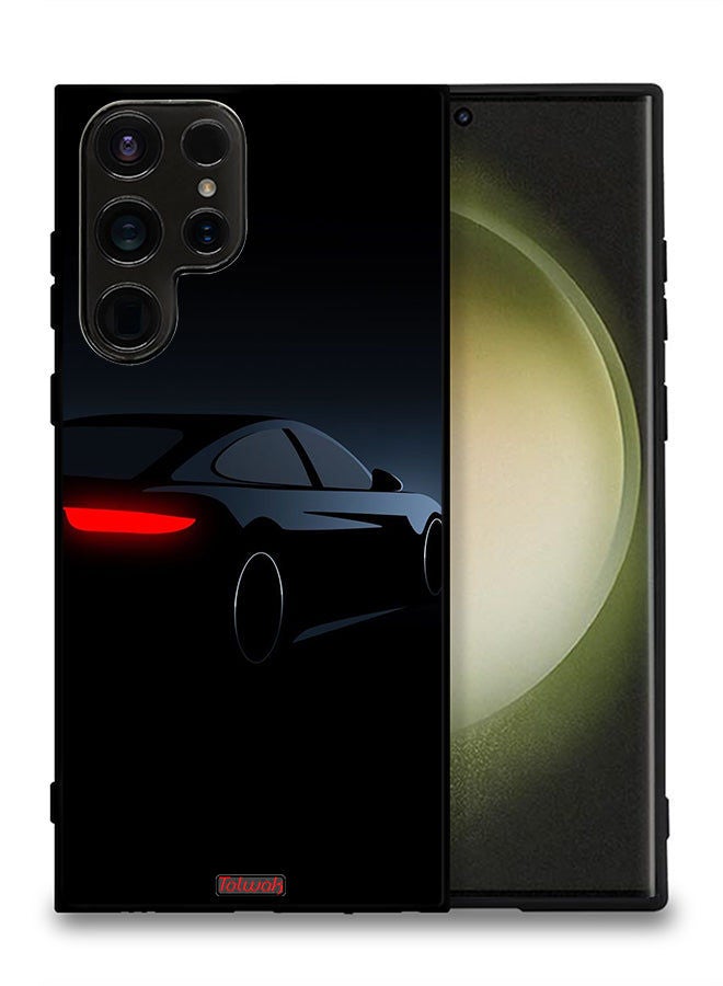 Tolwak Samsung Galaxy S23 Ultra 5G Protective Case Cover Dark Car - Image 2