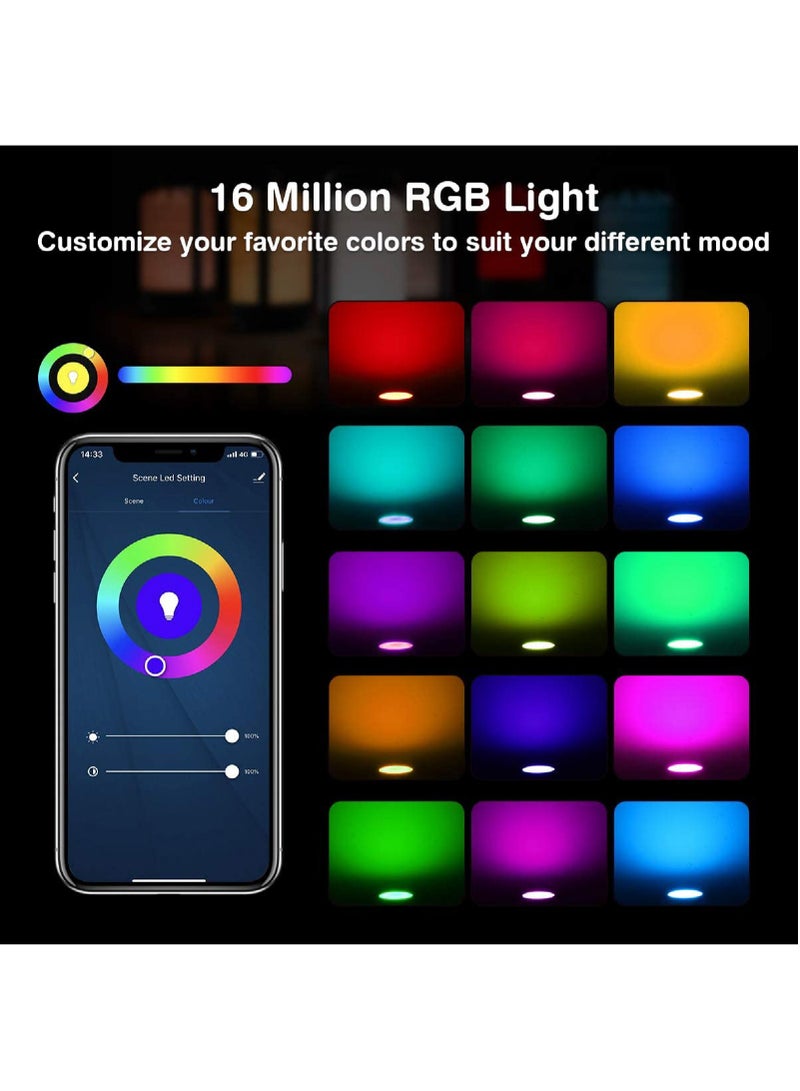 SASKA Smart WiFi GU10 Spotlight IYA Dimmable Brightness Multi Color - Image 3