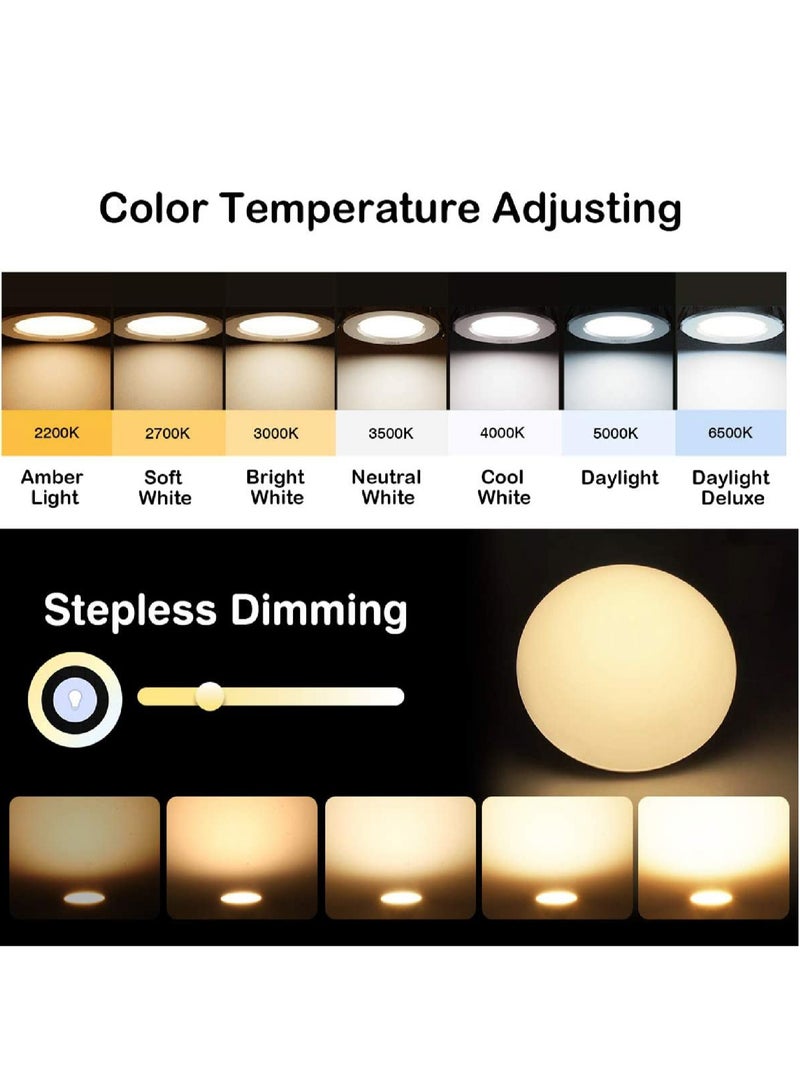 SASKA Smart WiFi GU10 Spotlight IYA Dimmable Brightness Multi Color - Image 4