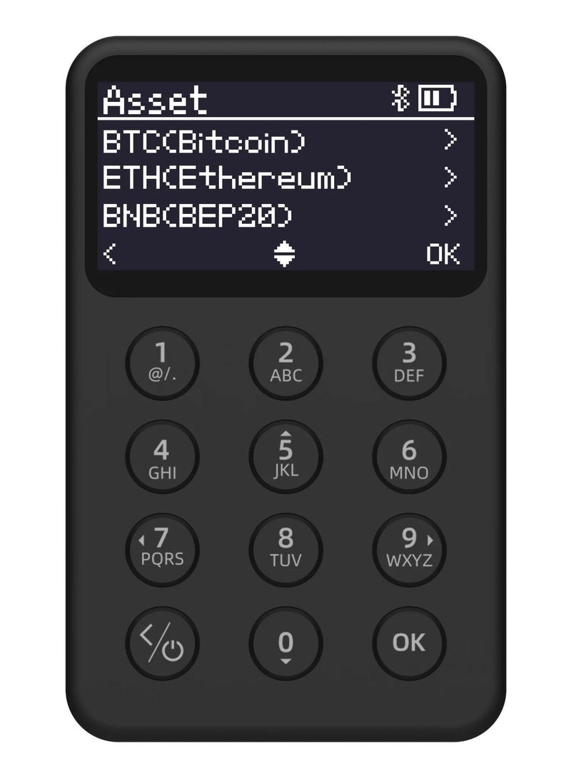 SafePal X1 Hardware Wallet | High-Speed Crypto Cold Storage with 12-Button Keypad, 1.8" Large Screen, Bluetooth 5.0, EAL6+ Secure Element, Open Source, Supports 100+ Blockchains & NFTs - Black - Image 5
