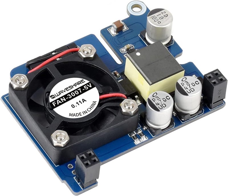 Waveshare Power Over Ethernet HAT (Type D) for Raspberry Pi 3B+/4B 802.3af-Compliant Tailored for Raspberry Pi Official Case - Image 2