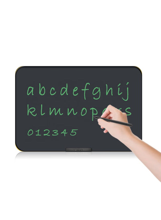 Newsmy Newman 20-inch Rechargeable Lcd Large Screen Math Electronic Blackboard Writing Pad, Children's Drawing Board, Office Writing Pad, Baby Drawing Doodle Draft Paper Board, Message Board, Gift, Black  - Image 1