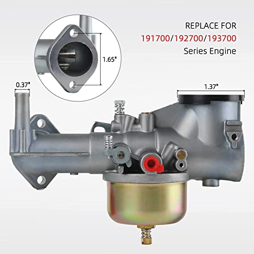 Tang 491590 Carburetor for B&S 491590 390811 392152 Engine Series 190702 191707 191700 192700 193700 Engine Carb with Gasket and Cleaning Tools - Image 2