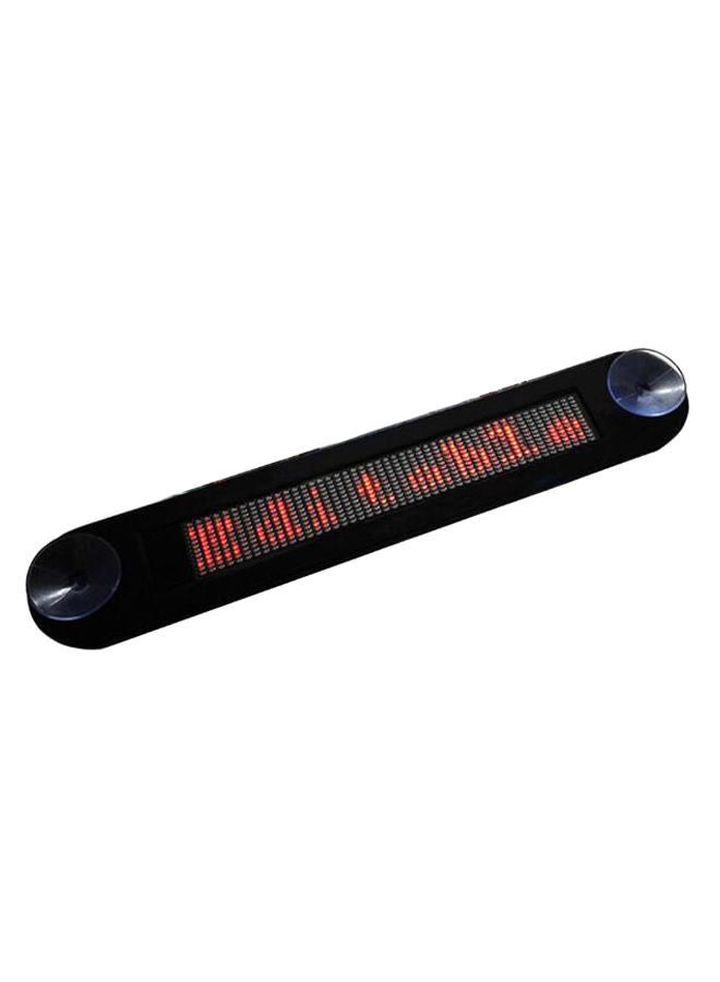 NIBEMINENT LED Programmable Message Sign Board Black