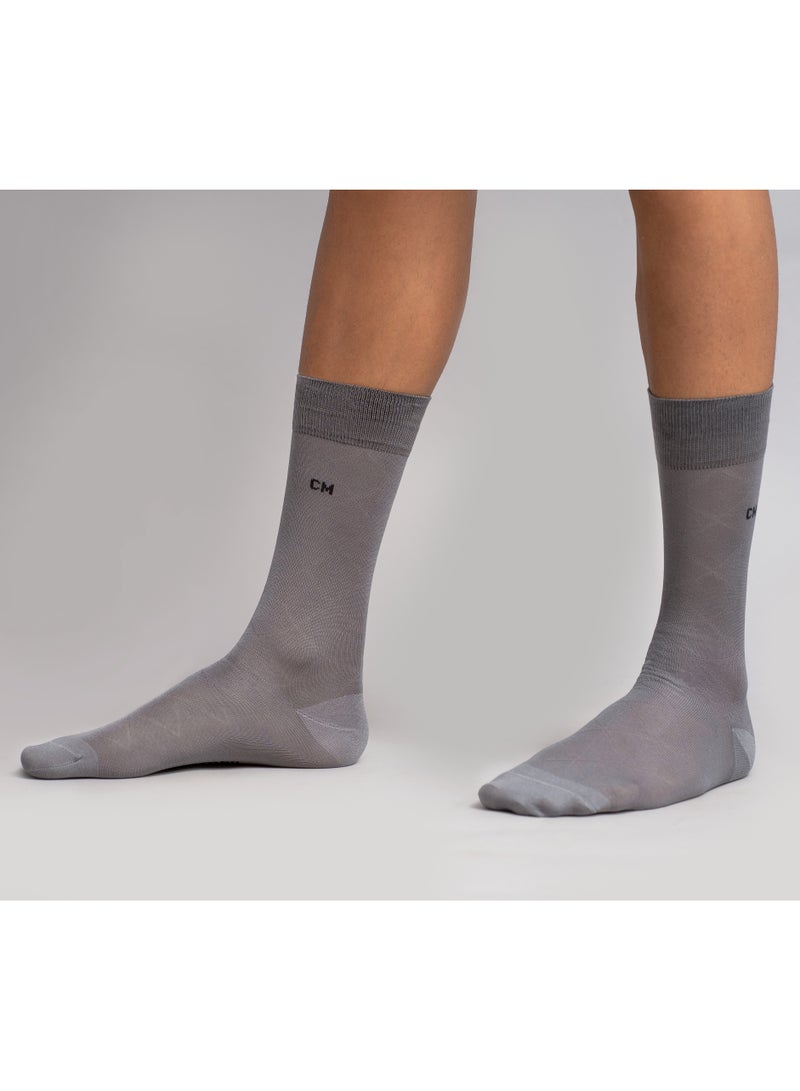COTTONIL Mercerise Cotton Classic Socks For Men  - Image 1