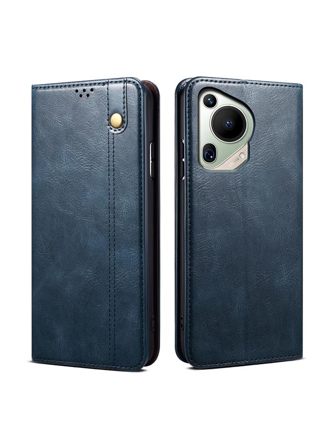 S-TOP Case For Huawei Pura 70 Ultra Oil Wax Crazy Horse Texture Leather Phone Case - Image 1