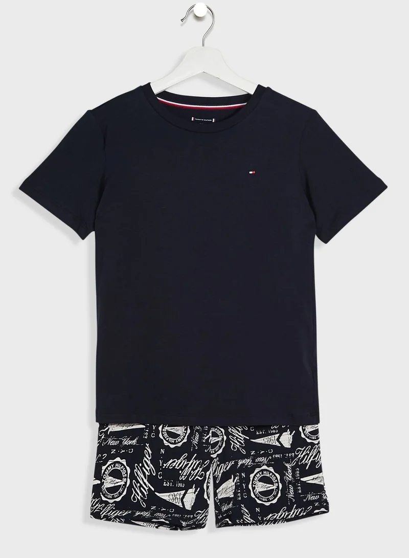 TOMMY HILFIGER Youth 2 Pack Pyjama Set
