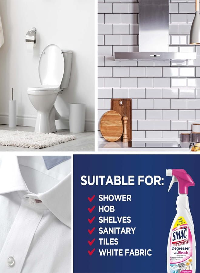 Smac Degreaser with Bleach 2x650ml - Image 3