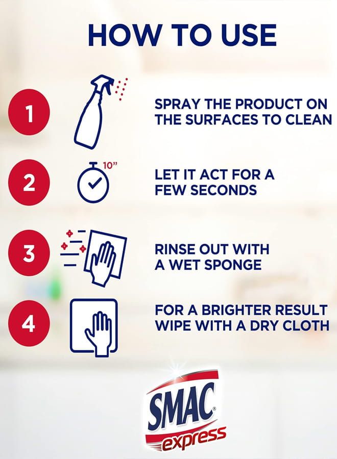 Smac Degreaser with Bleach 2x650ml - Image 4