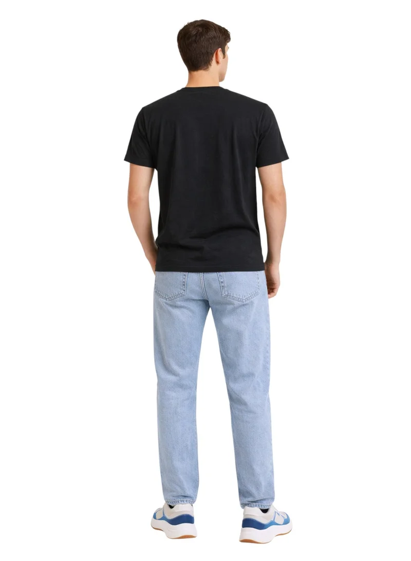 Polo Play Mens Graphic T-shirt -BLACK