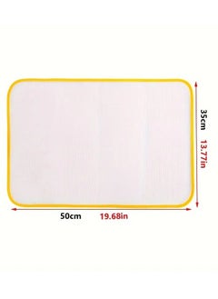 PAMEER Cloth Ironing Mesh, Mesh Ironing Board Cover, High-Temperature Resistant Garment Cloth Heat Insulation Ironing Mesh, Cloth Heat Insulation Scorch-Saving Ironing Mesh Mix Colors  - Image 2