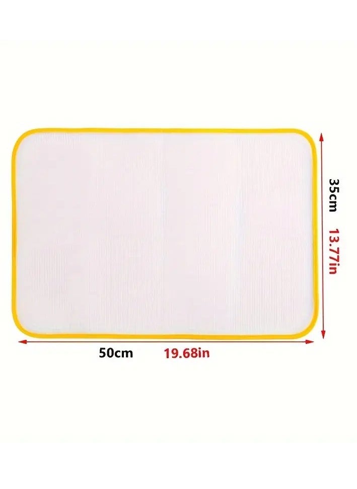 PAMEER Cloth Ironing Mesh, Mesh Ironing Board Cover, High-Temperature Resistant Garment Cloth Heat Insulation Ironing Mesh, Cloth Heat Insulation Scorch-Saving Ironing Mesh Mix Colors  - Image 2