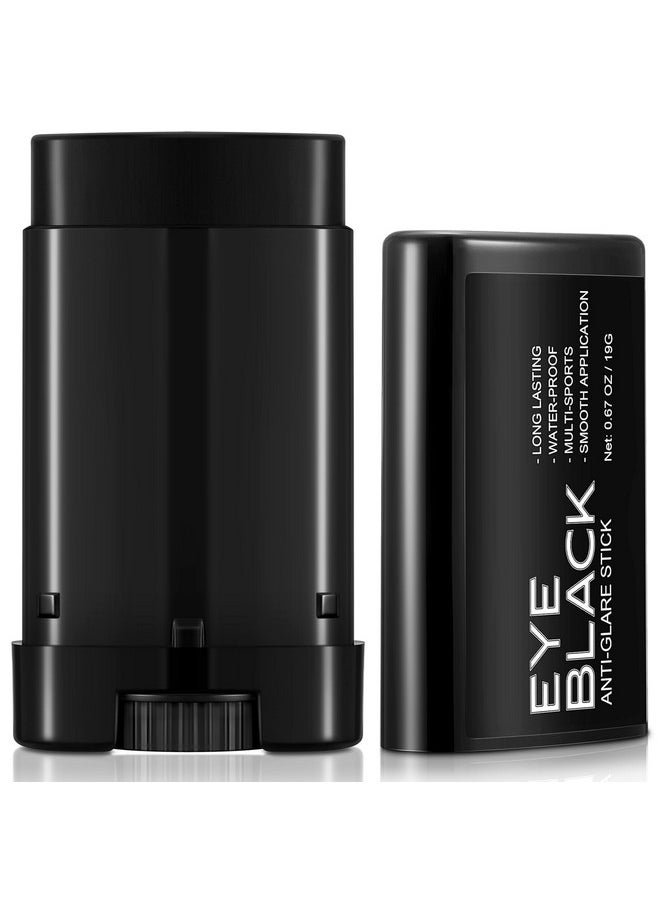 DELISOUL - Eye Black Stick,Anti-Glare Eye Black For Baseball Softball Football Hockey Lacrosse,Sweat-Proof Eye Black Grease Paint For Adults Kids,Smooth & Long Lasting,Rich Full Coverage Color,.67 Oz - Image 1