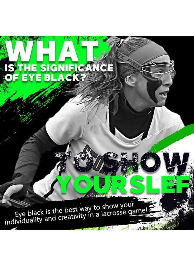 DELISOUL - Eye Black Stick,Anti-Glare Eye Black For Baseball Softball Football Hockey Lacrosse,Sweat-Proof Eye Black Grease Paint For Adults Kids,Smooth & Long Lasting,Rich Full Coverage Color,.67 Oz - Image 1