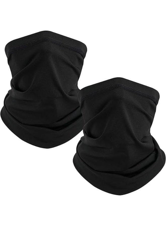 Generic 2pcs neck mask scarf, breathable, sun-proof and windproof, suitable for skiing, fishing, hiking and cycling  - Image 1