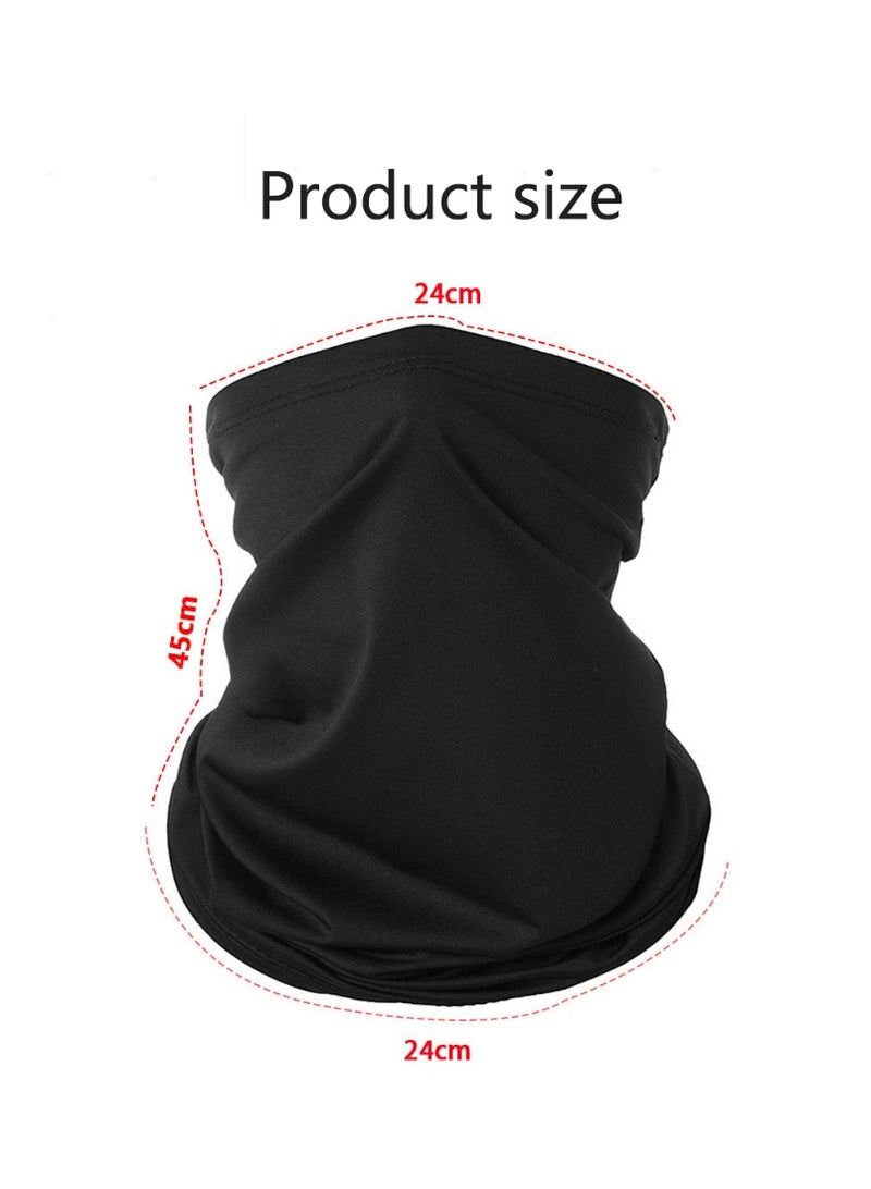 Generic 2pcs neck mask scarf, breathable, sun-proof and windproof, suitable for skiing, fishing, hiking and cycling  - Image 2