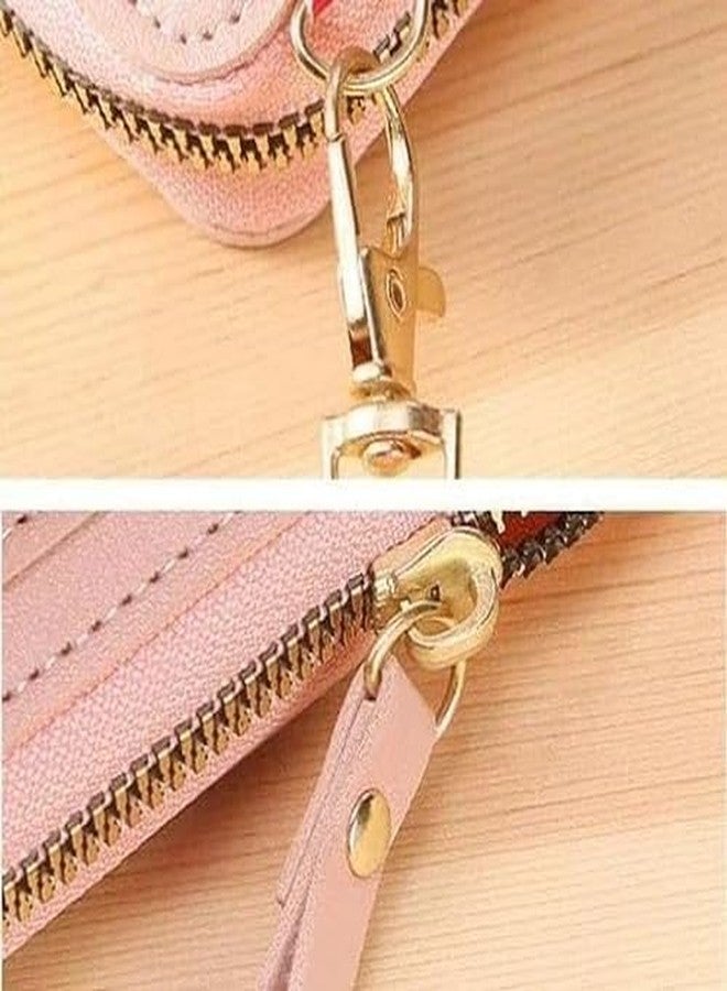 Zerolex Leather Shoulder Bag Mobile Purse Crossbody Sling Bags with Clear Touch Screen Window for Women Pockets Straps Fit for All Mobile Phone (pack of 1) Multicolor - Image 5