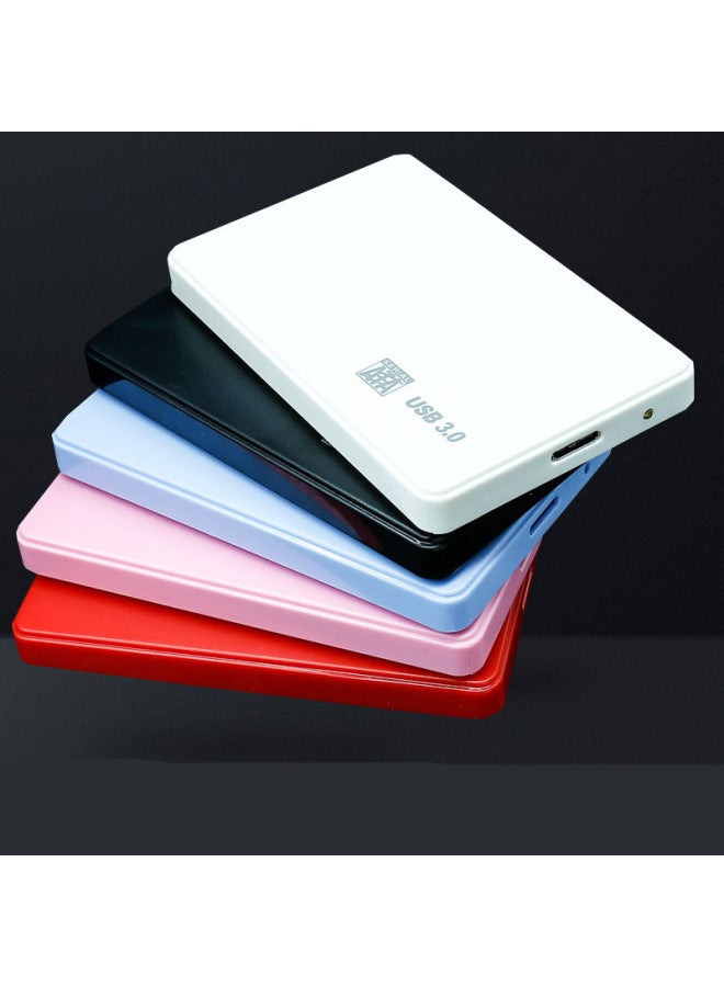 Portable High-speed Gaming Mobile Hard Drive 750g White Red Mechanical State Ps4 Digital Computer/mobile Drive/mobile Drive-Capacity:500GB-Interface:USB 3.0 - Image 2