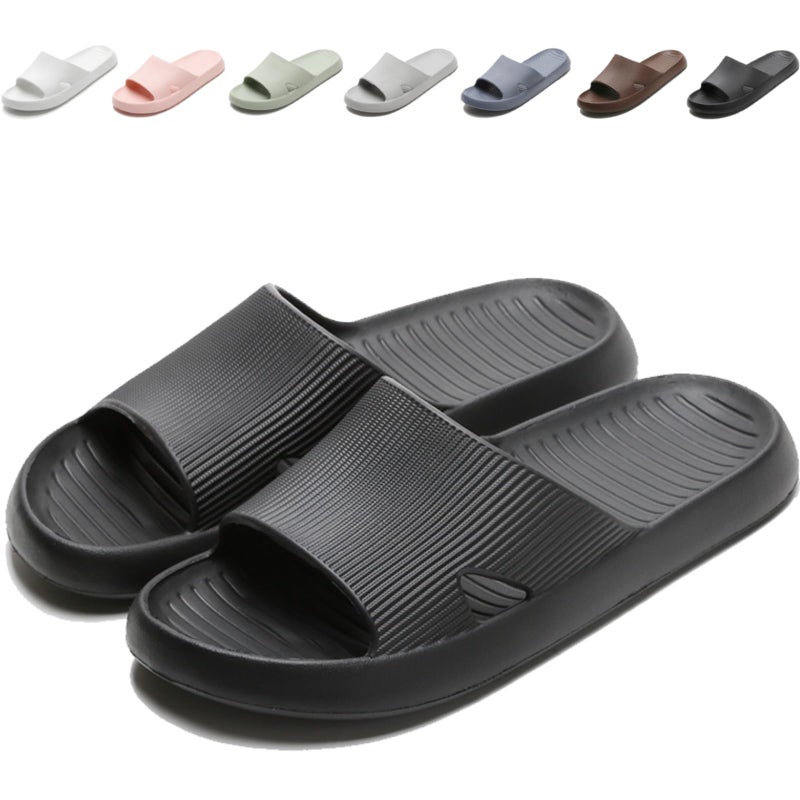 Anmerl Shower Shoes for Men and Women, Quick-Drying Lightweight EVA Non-Slip House Slippers, Soft Cloud Slides for Bathroom, Gym, Pool, Beach and Indoor/Outdoor Use - Image 2