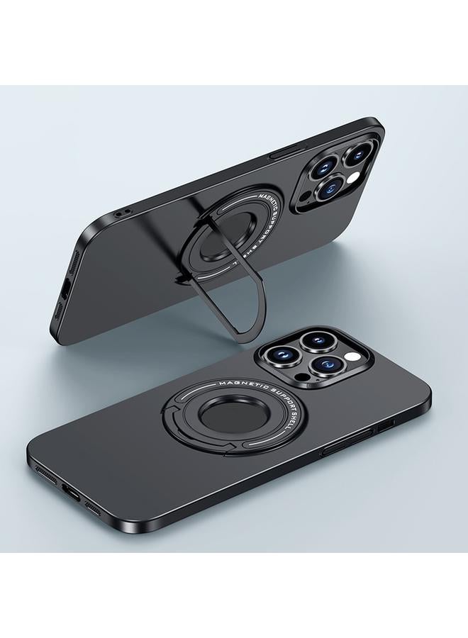 اس-توب حافظة لهاتف iPhone 13 Pro Max من Magsafe المغناطيسي غير اللامع مع حامل عربة - Image 1