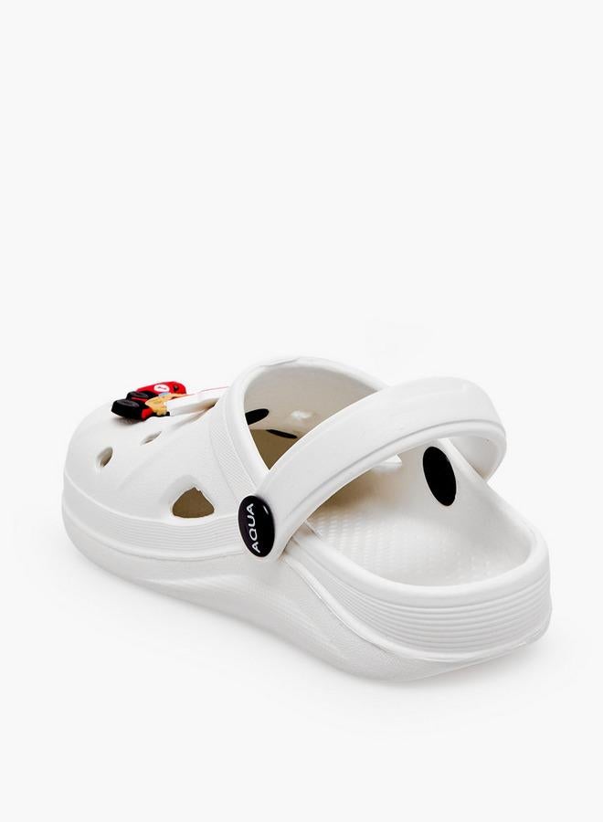 Aqua Boys Racing Jibbitz Clogs - Image 5
