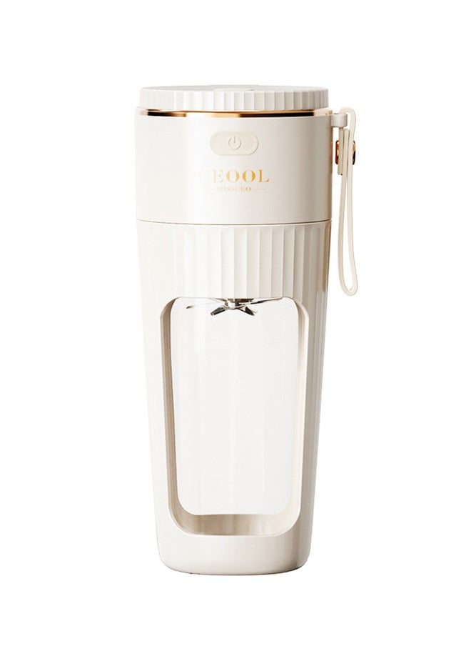 Ceool - Portable Blender, Personal Blender for Shakes and Smoothies, Mini Blender Bottle USB Rechargeable, Portable Juicer Cup with 10 Blades and Removable Straw for Kitchen, Gym, Office - Image 1