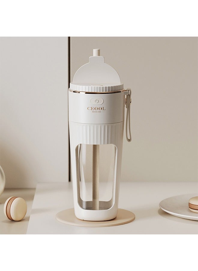Ceool - Portable Blender, Personal Blender for Shakes and Smoothies, Mini Blender Bottle USB Rechargeable, Portable Juicer Cup with 10 Blades and Removable Straw for Kitchen, Gym, Office - Image 1