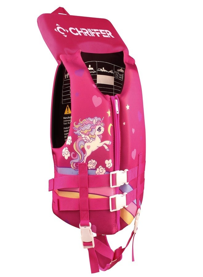 Chriffer Toddler Swim Vest Jacket for Boys Girls 20-70 Pounds/2-10 Years, Kids Swim Vest with Adjustable Safety Strap for Pool Beach for Learning Swimming - Image 1