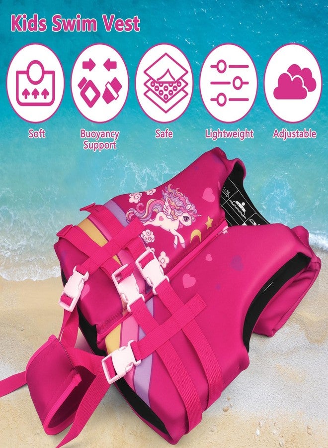 Chriffer Toddler Swim Vest Jacket for Boys Girls 20-70 Pounds/2-10 Years, Kids Swim Vest with Adjustable Safety Strap for Pool Beach for Learning Swimming - Image 4