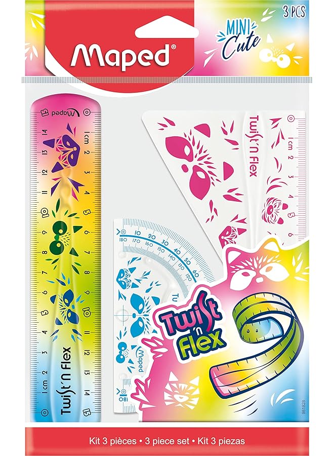 Maped Mini Drafting 4 Pieces Set - Image 1