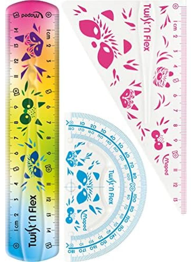 Maped Mini Drafting 4 Pieces Set - Image 2