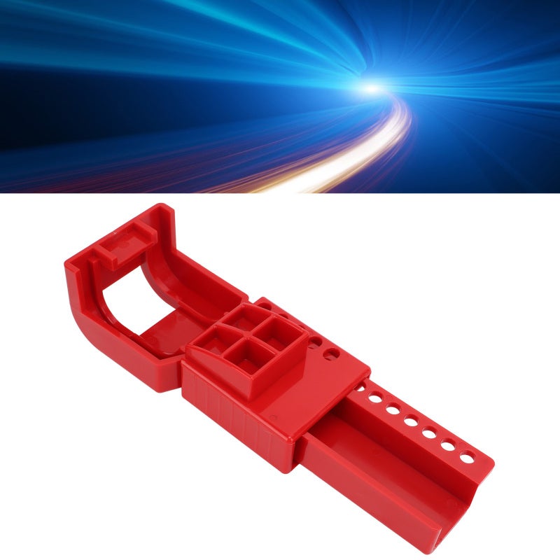 Butterfly Valve Lockout: Adjustable Polypropylene Valve Lock - High Strength Heat Resistant Industrial Lock for Petroleum Chemical Electric Power Industries - Image 1