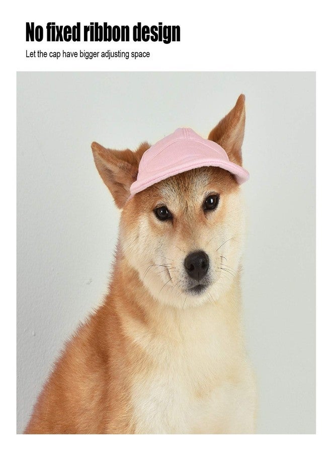 زيروديس قبعة بيسبول للكلاب قابلة للتعديل، مناسبة للرياضات الخارجية، مزودة بفتحات للأذنين، مناسبة للجراء والكلاب الصغيرة (مقاس متوسط). - Image 4