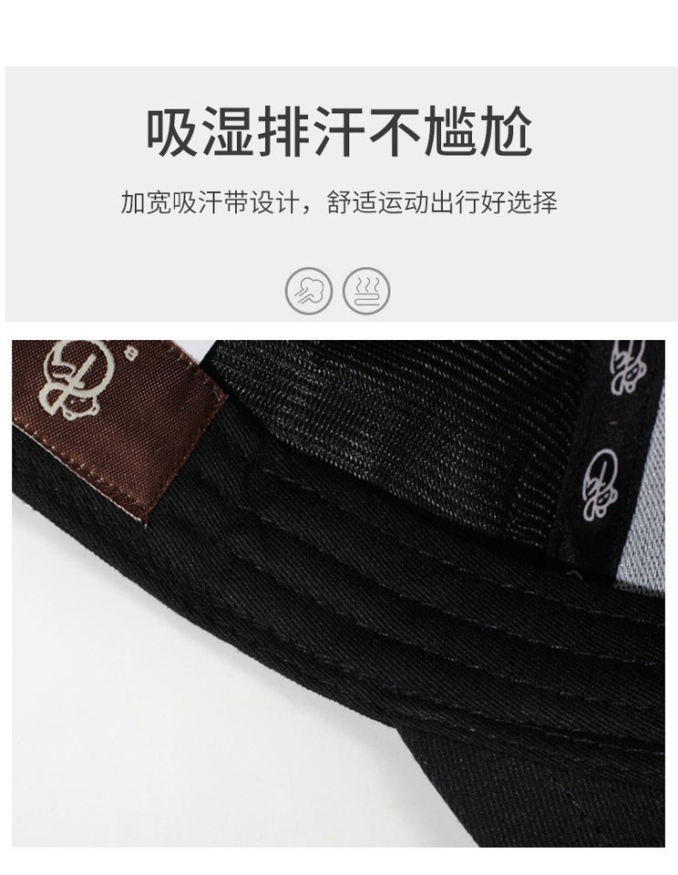 Cotton Baseball Cap Men Sun Protection Fishing Hat Cotton - Image 4