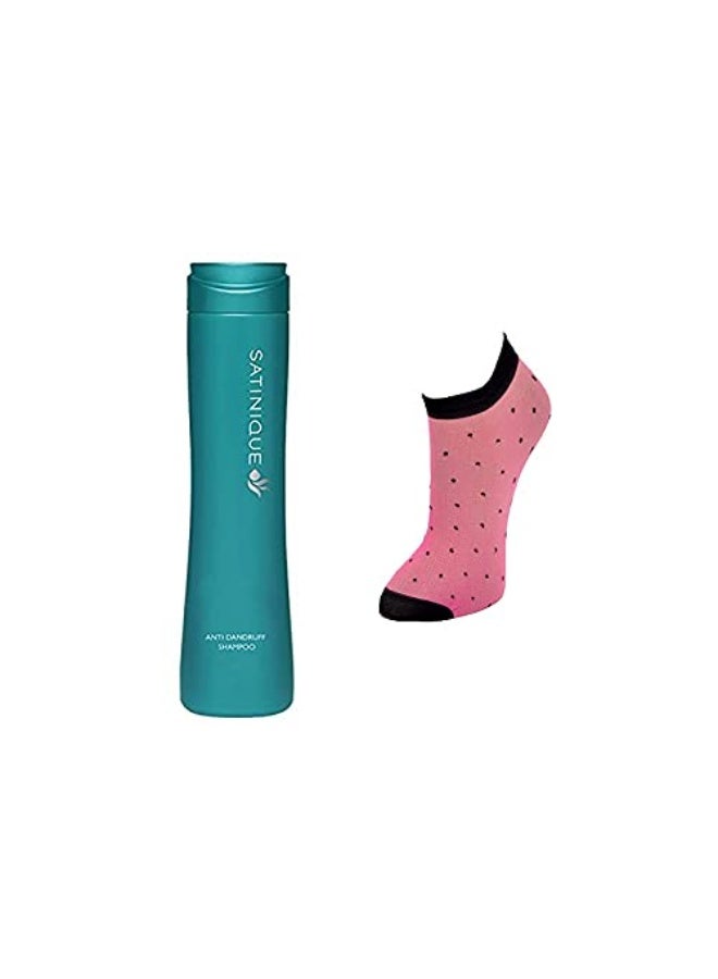Nutrilite Amway - satinique anti dandruff shampoo - 250 ml and thin socks [free size] [Assorted Colors] - Image 3