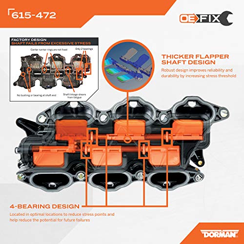 Dorman 615-472 Plastic Intake Manifold Compatible with Select Hyundai/Kia Models (OE FIX) - Image 2