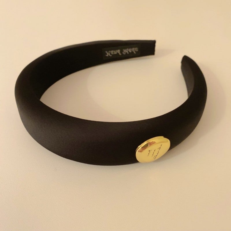 High-end exquisite sponge headband for women 2023 new online red high Skull top short hair retro age-reducing headband hair bundle D-4063-1