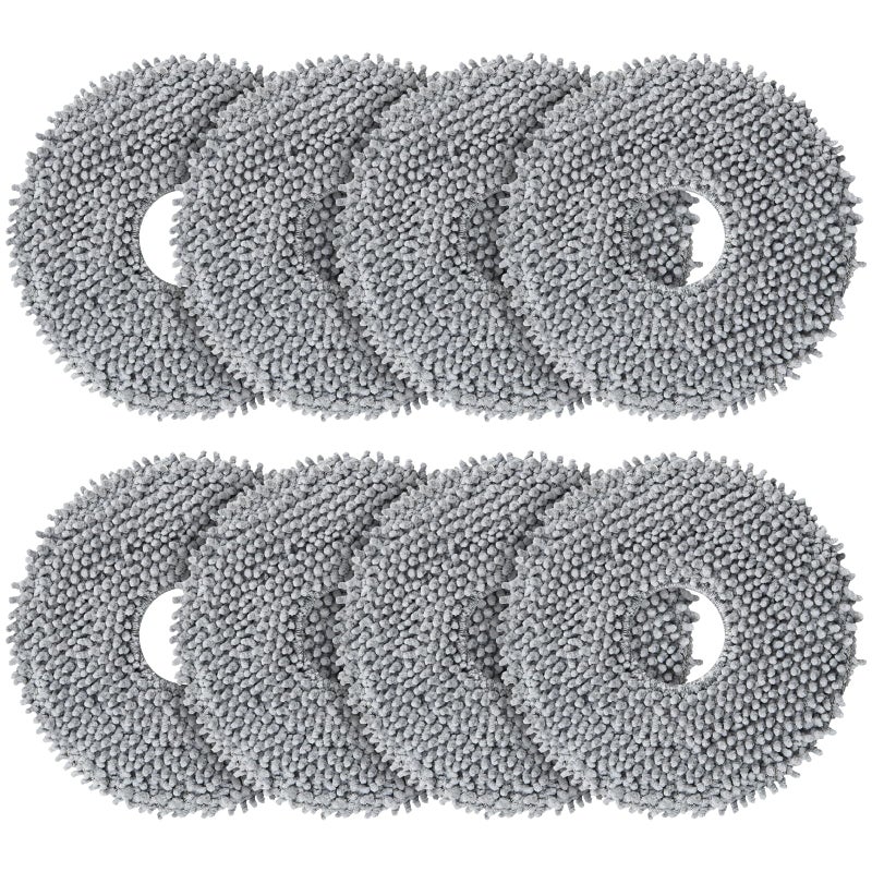 Alloytool عبوة من 8 قطع من المناديل البديلة لروبوت مكنسة روبروك ساروس 10R Q ريفو ريفو ماكس V ريفو ماستر ريفو سليم ريفو برو ريفو S ريفو كيرف