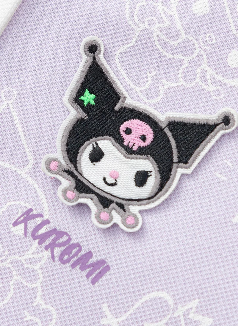 Balabala Purple Toddler Girls Round v-neck short-sleeved T-shirt for Women | Best Price UAE