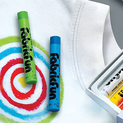 Pentel Arts Fabric Fun Pastel Dye Sticks Bright Vivid Colours AcidFree Pigment Dye Sticks for Use on Fabric Only Set of 15 Shades PTS15 - Image 5
