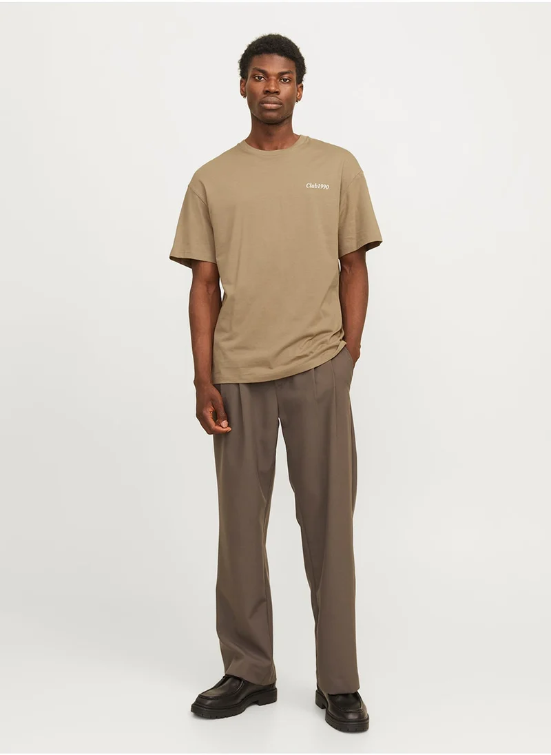 جاك اند جونز Jjebradley Graphic Crew Neck T-Shirt