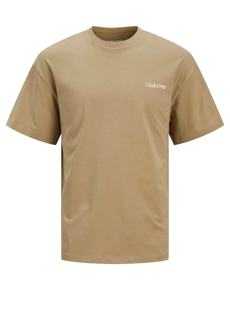 جاك اند جونز Jjebradley Graphic Crew Neck T-Shirt